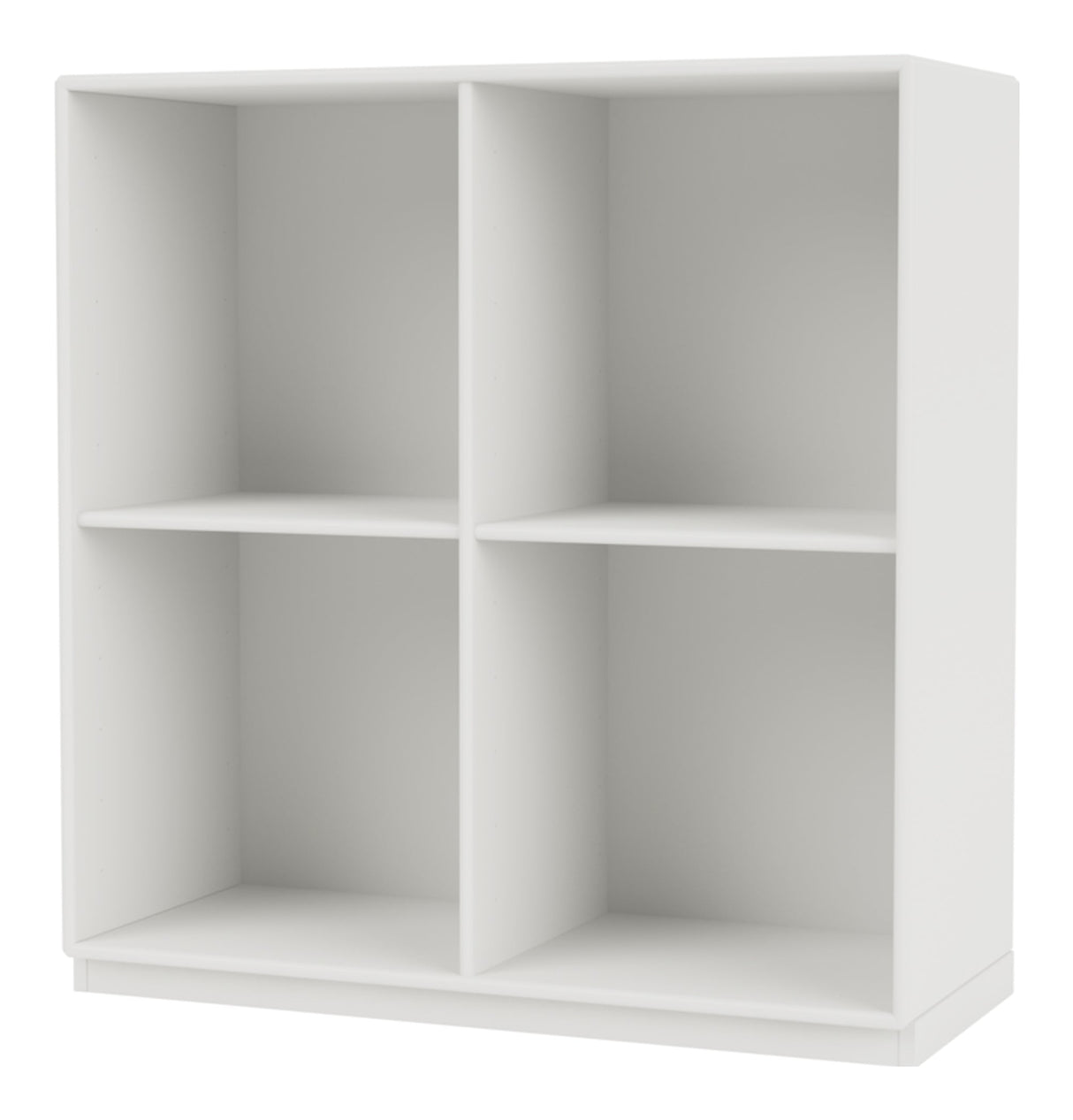 SHOW Bookshelf with base H3 cm, White