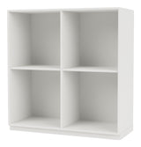 SHOW Bookshelf with base H3 cm, White