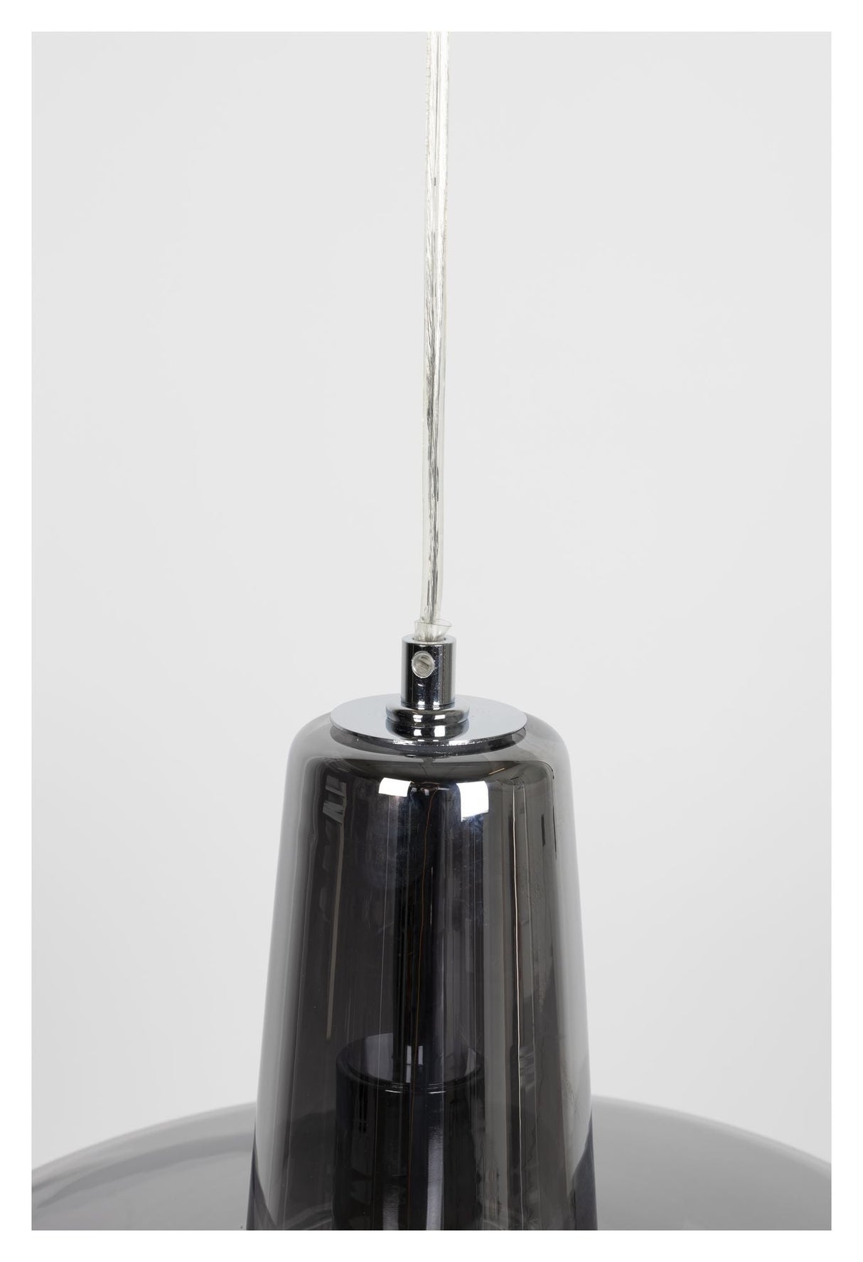 Nixon Pendant, Ø35, Smoke-colored glass shade