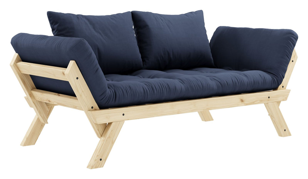 Bebop Sofa bed, Pine/Navy