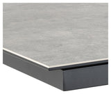 Heaven, dining table 168/210cm - gray