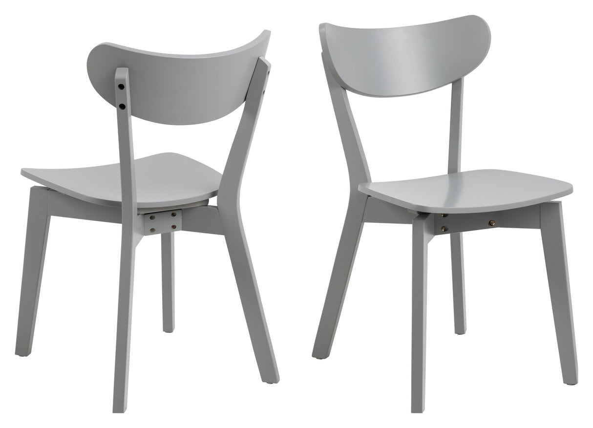 Roxby, dining chair - light gray