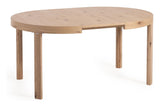 Colleen Dining Table Ø120(170)x120 - Oak