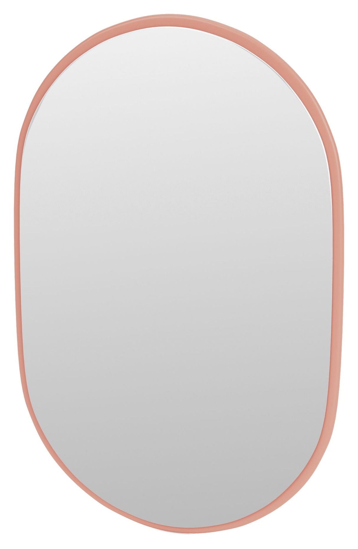 LOOK Oval mirror, 151-Rhubarb