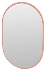 LOOK Oval mirror, 151-Rhubarb