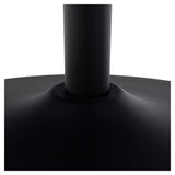 Malta coffee table Ø90 - black