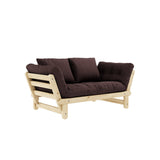 Beat, sofa bed, brown/nature