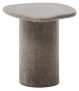 Macarella, side table, 48cm - gray