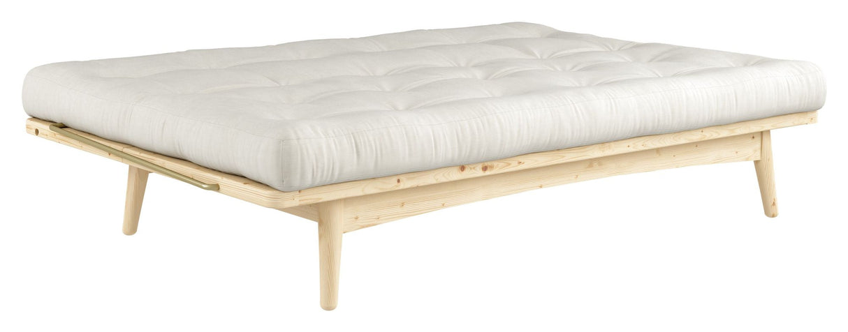 Folk Sofa bed, Pine/Off-white