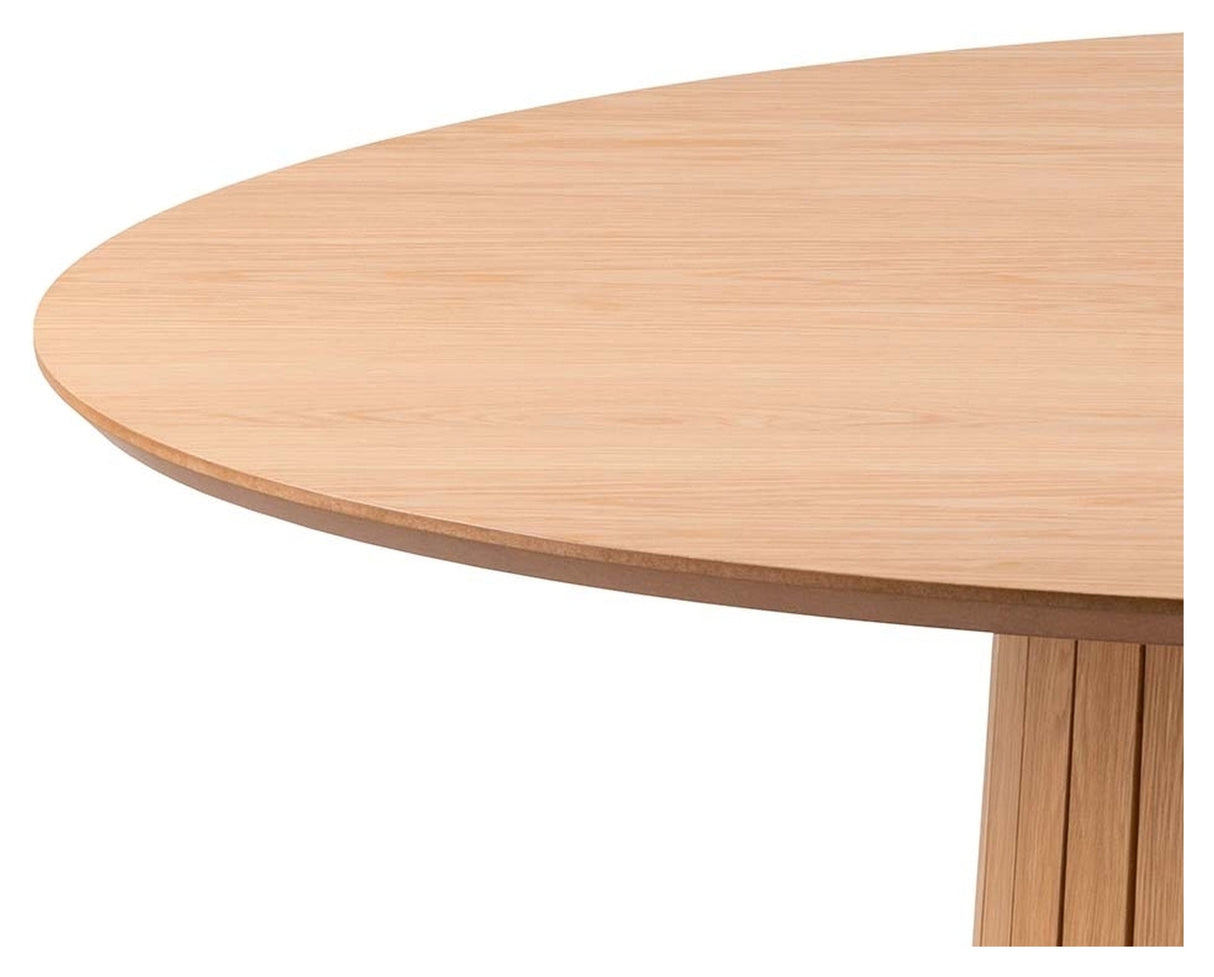 Christo, dining table Ø120 - oak