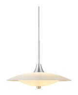 Baroni Pendant luminaire Ø35, Opal/Aluminum