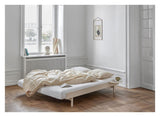 Bed Bed frame, 90-180 cm, Sand