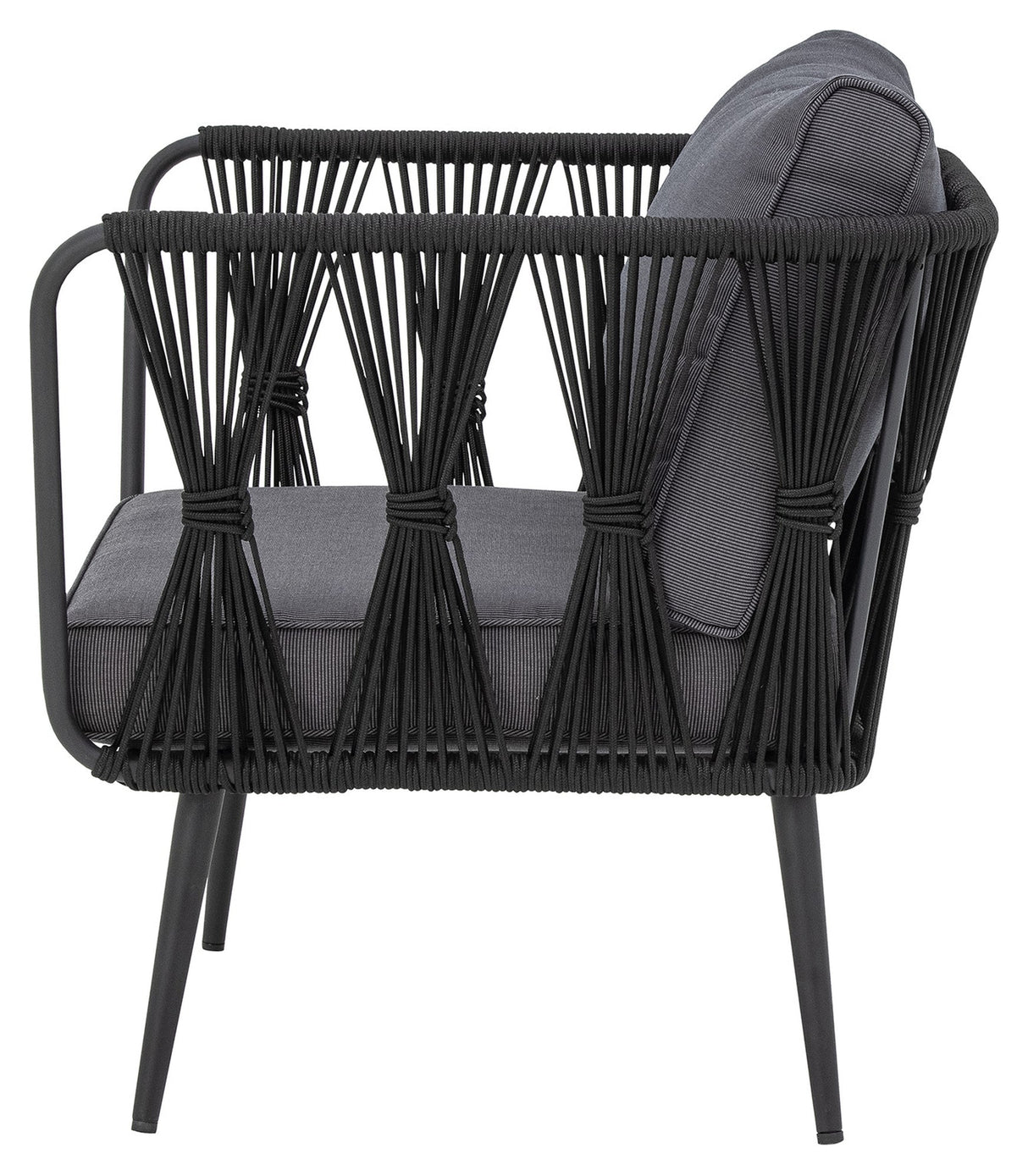 Bloomingville Pavone Lounge Chair, Black