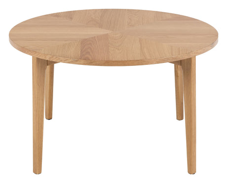 Laudal Coffee Table, Natural MDF, Ø80