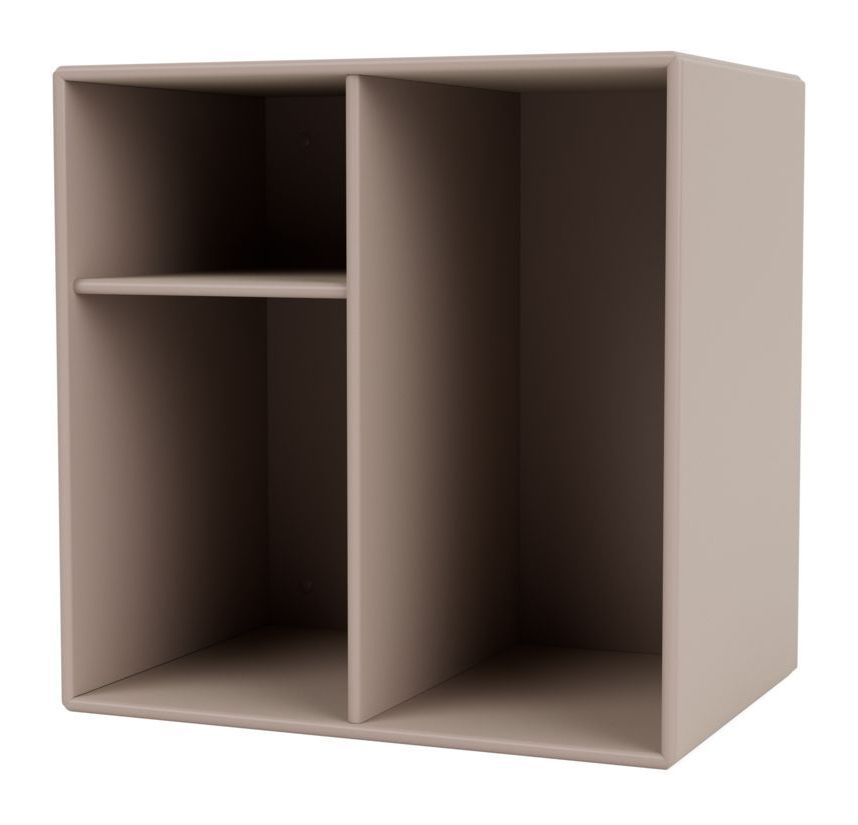 Mini 1202 Shelving Module with shelves, Mushroom