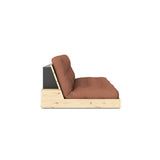 Base Sofa bed, Clay Brown/nature