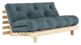 Roots 160 Sofa Bed, Pine/Petroleum Blue,