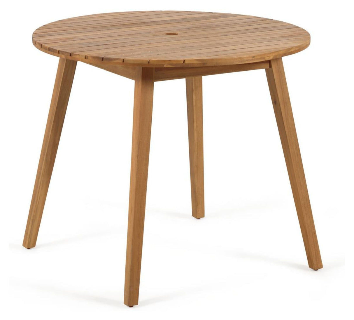 Vilma Garden Table, Ø90, Acacia wood