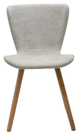 Teslin, dining chair - sand