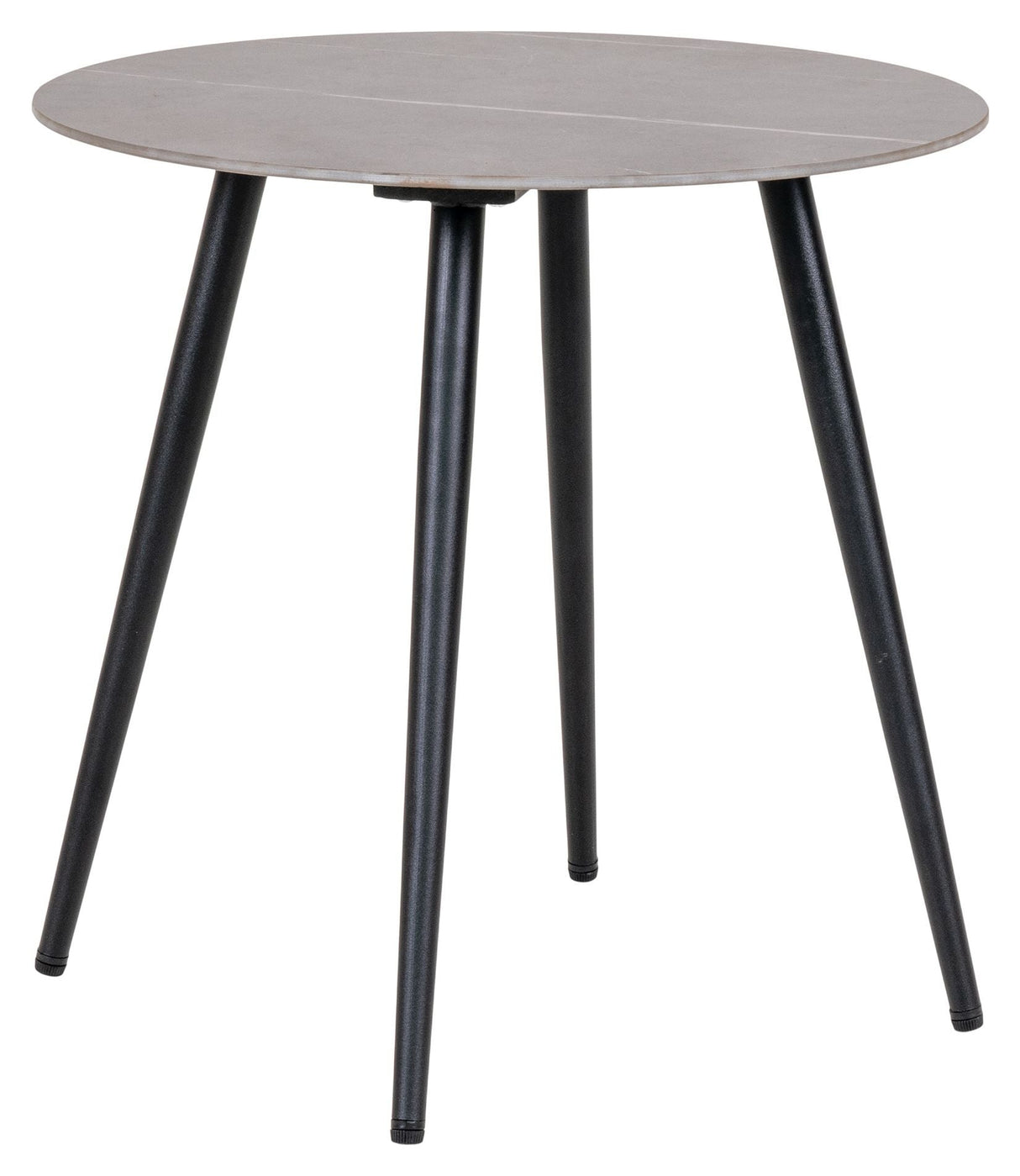 Lazio Side table with ceramic worktop, Gray, Ø45