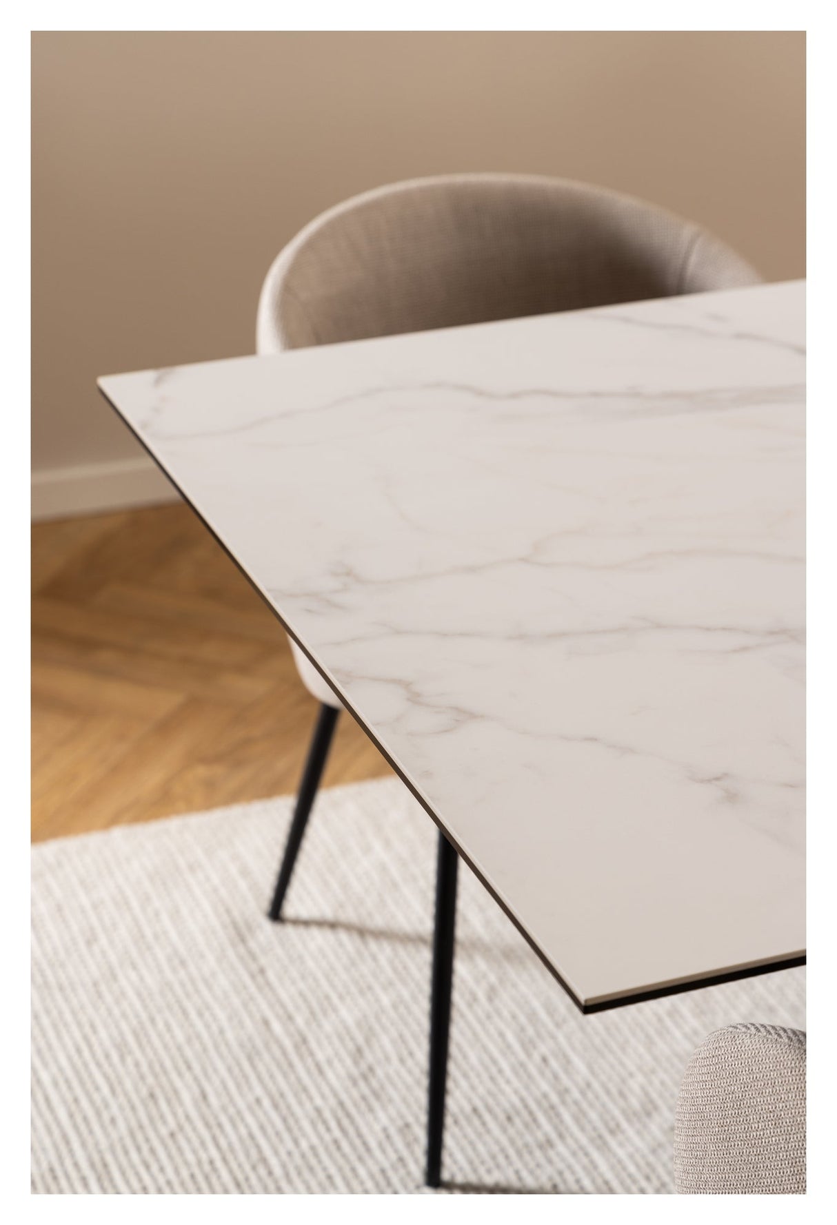 Heaven, dining table 200/240cm - white