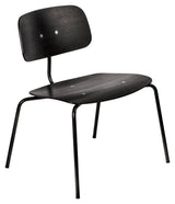 KEVI 2063 Lounge Chair, Black/Black