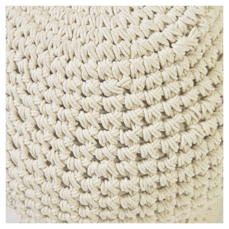 Enrica Mushroom Pouf in white Ø 30 cm