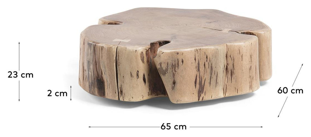 ESSI Coffee table, Nature, Ø65