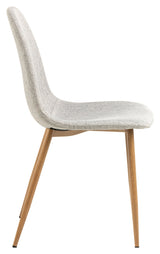 Celia, dining chair - light gray