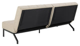 Caix, sofa bed 198cm - beige