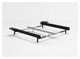 Bed Bed frame, 90-180 cm, Black