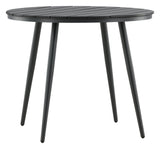 Break Garden Table Ø90 - Black