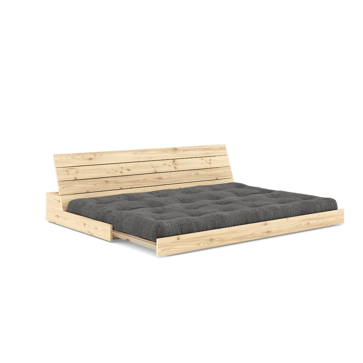 Base Sofa bed, Charcoal/nature