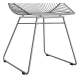 Ellis Dining chair, Gray metal