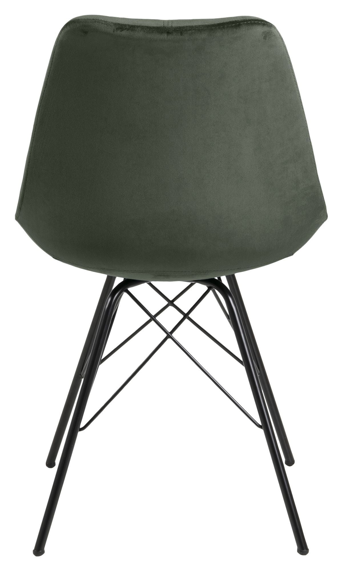 Eris Dining Chair, Forest Green Velvet