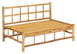 Bamboo Lounge bed without cushions, Bamboo