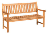 Comfort Haveb챈nk Teak, 3-pers.