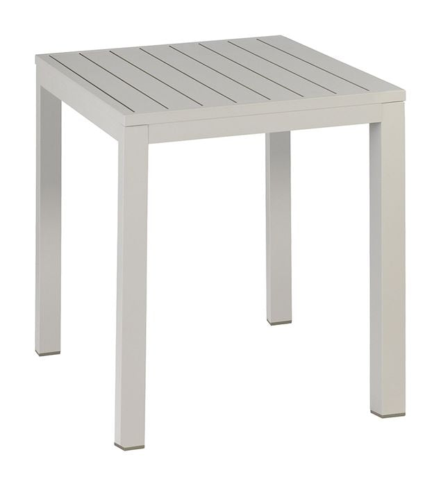 Venice Garden Table, Cream, 74x90x90