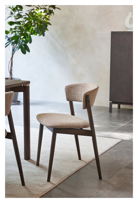 Revere, dining chair - latte