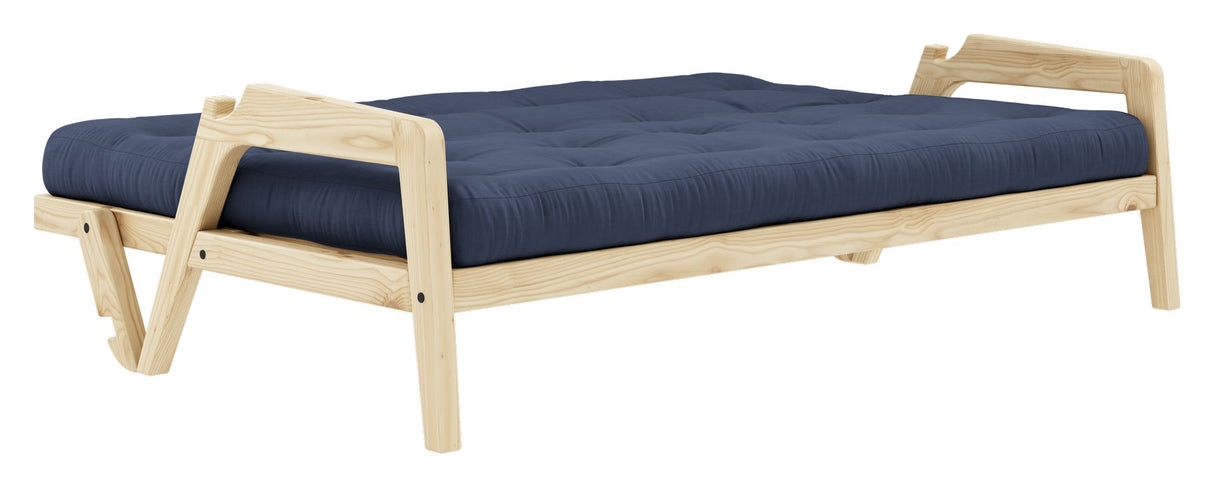 Grab Sofa Bed, Pine/Navy