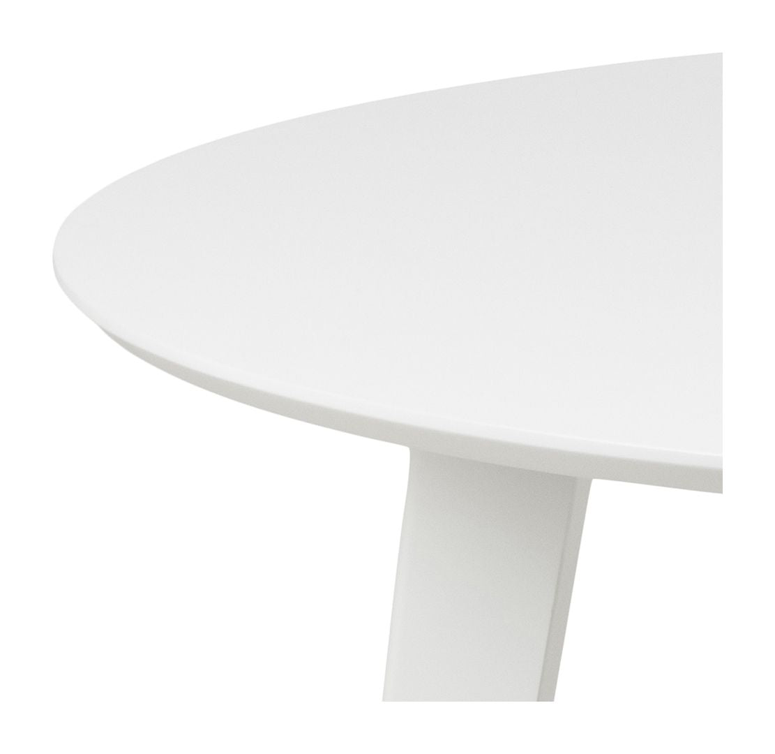 Roxby Dining Table Ø105, White