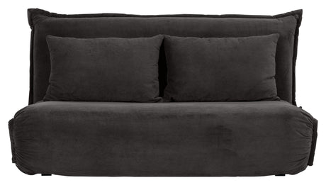 Halle, sofa bed 150cm - anthracite