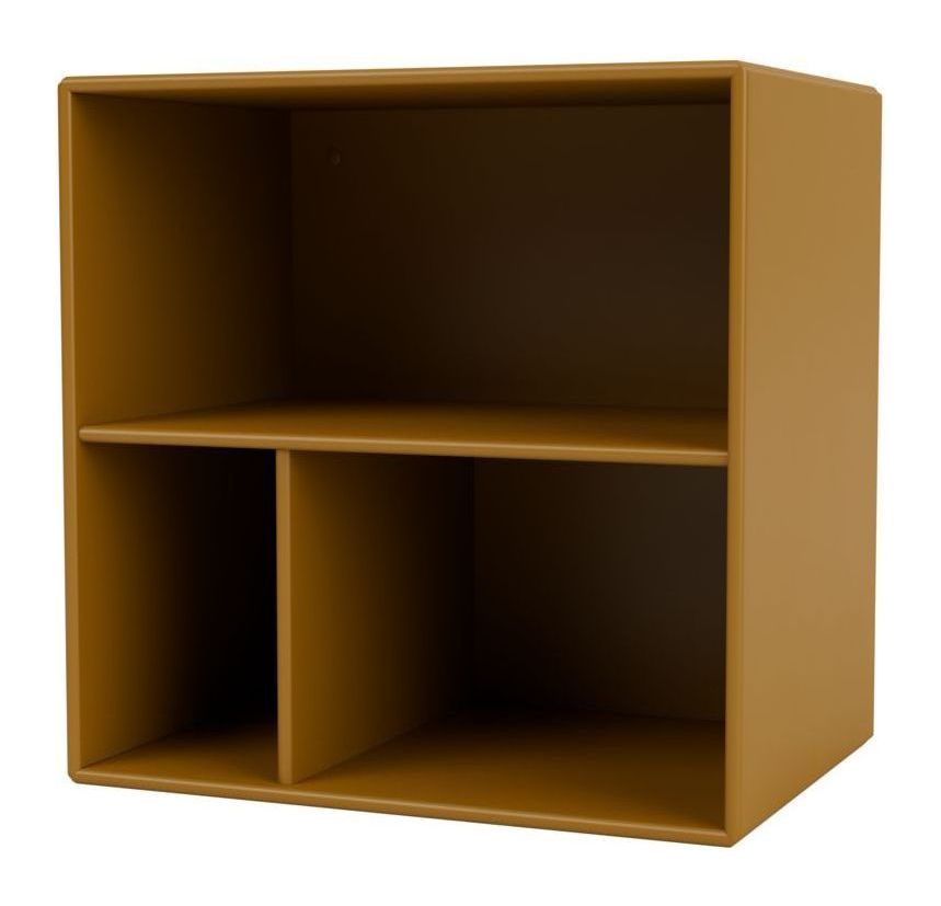 Mini 1102 Shelving Module with shelves, Amber