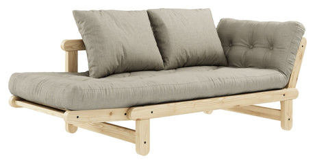 Beat Sofa Bed, Nature, Pine/Linen