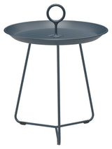 EYELET Tray table, Ø45, Midnight blue