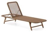 Dandara, lounge chair - oak/beige