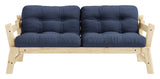 Step Sofa bed, Pine/Navy