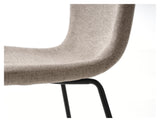 Delta, dining chair - sand/black