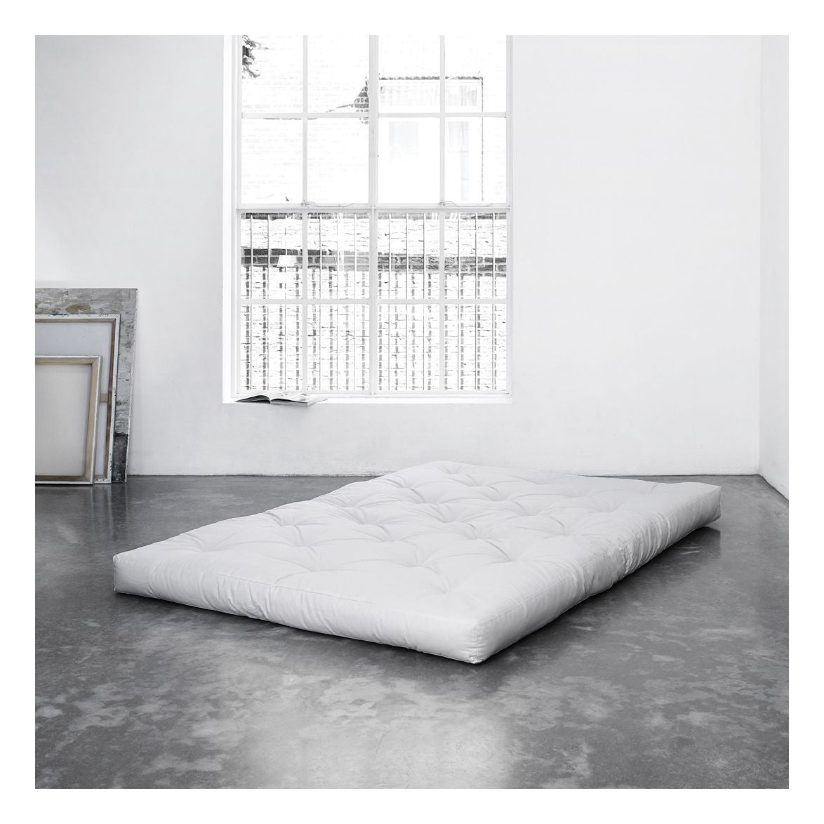 Comfort Mattress w. foam core, 140x200, Nature