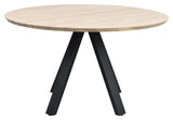 Carradale, dining table Ø130 - light oak